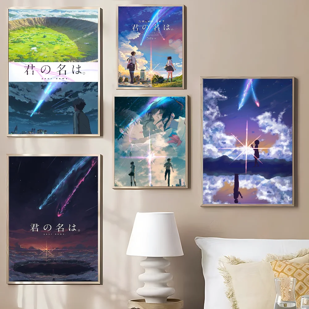 

Your Name Anime Posters Sticky HD Quality Poster Wall Art Painting Study Wall Decor