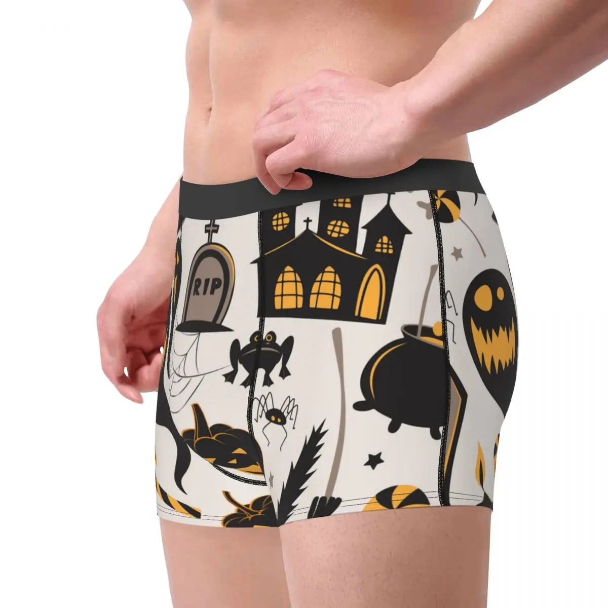 Christmas An Important Christian Festival Commemorating The Birth Of Jesus Christ Pumpkin Monsters Underpants Cotton Panties