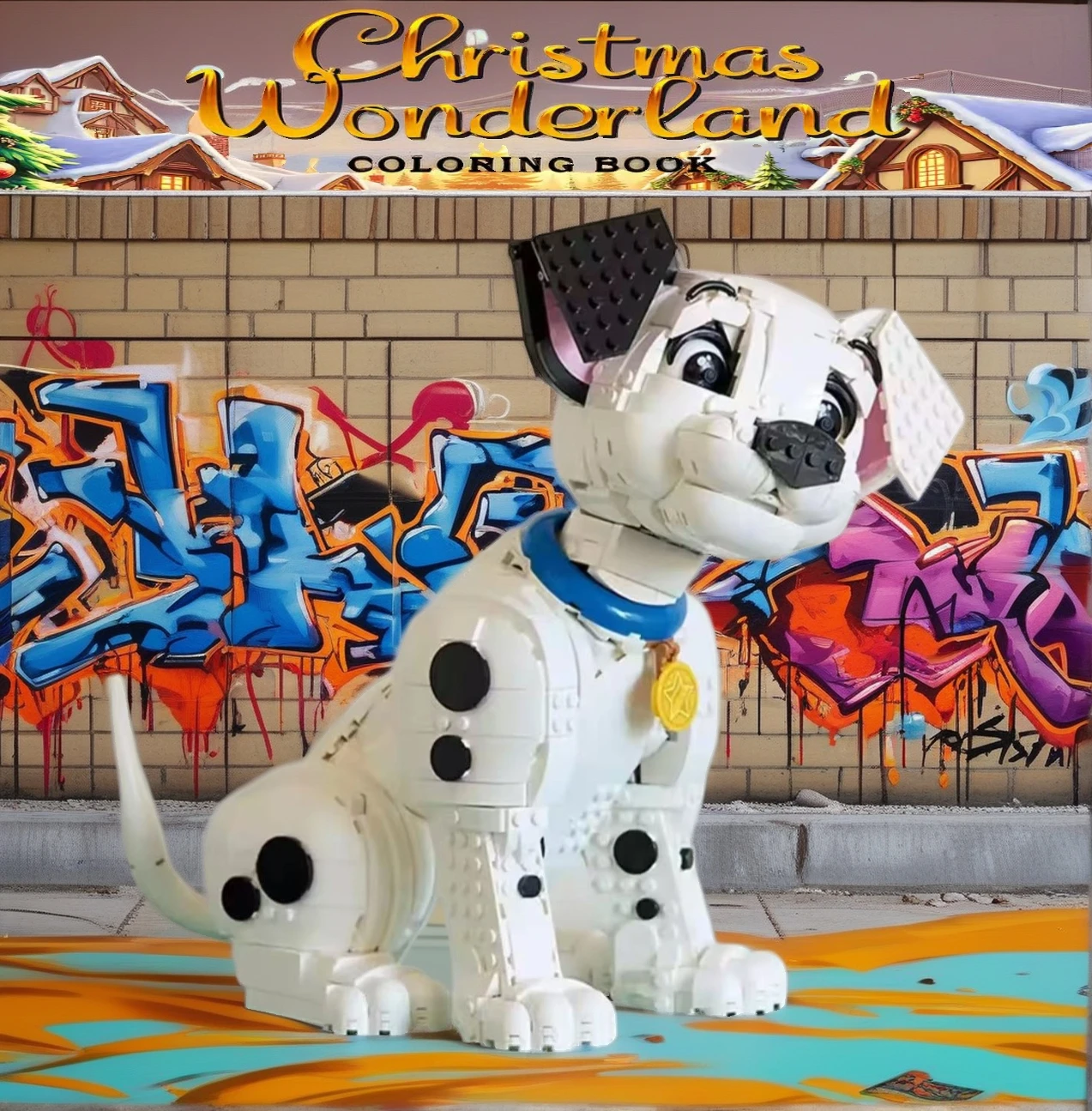 

MOC Creative 101 Puppy Dog Model Building Block 43269: Adorable Pet, Classic Reproduction, DIY Toy, Suitable for Christmas,