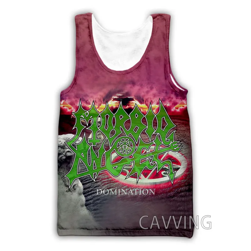 New Fashion Women/Men's 3D Print  Morbid Angel  Rock Tank Tops Harajuku  Vest  Summer Undershirt Shirts Streetwear  V01