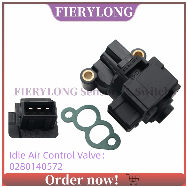 

0280140572 Throttle Body Idle Control Valve For Porsche 911 996 1997-2005 2001-2005 BOXSTER 986 1996-2004 Auto Parts Accessories