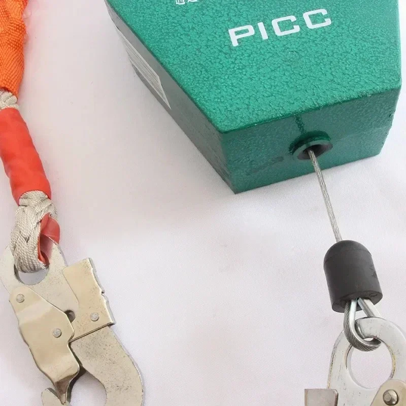 2025 جين يانغ هو المضادة للسقوط سلك حبل السلامة الذاتي قفل جهاز سقوط اعتقال المواعق رافعة رفع