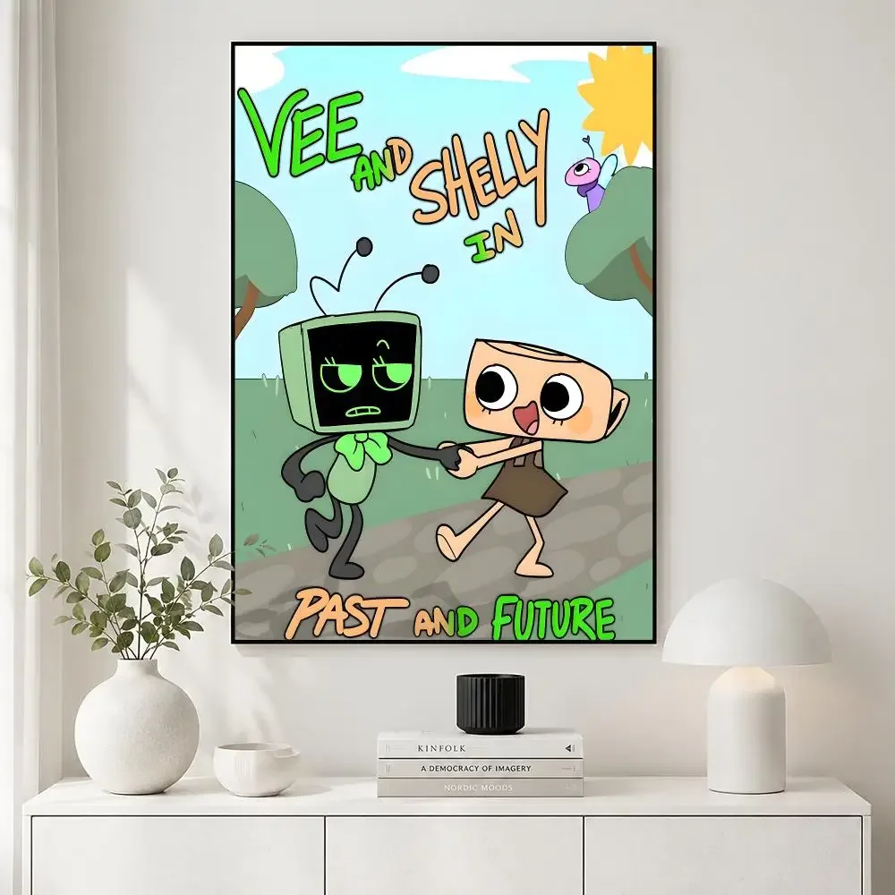 Game Dandy World Poster Hochwertige Wandkunst-Poster, geeignet für Heimbüros, Schlafzimmer und Wohnzimmer. – Detail 7