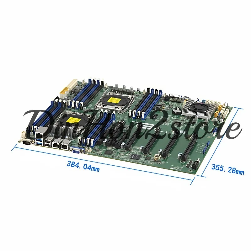 Supermicro X10DRG-Q dual-channel X99 graphics workstation/server computer main board three-piece set