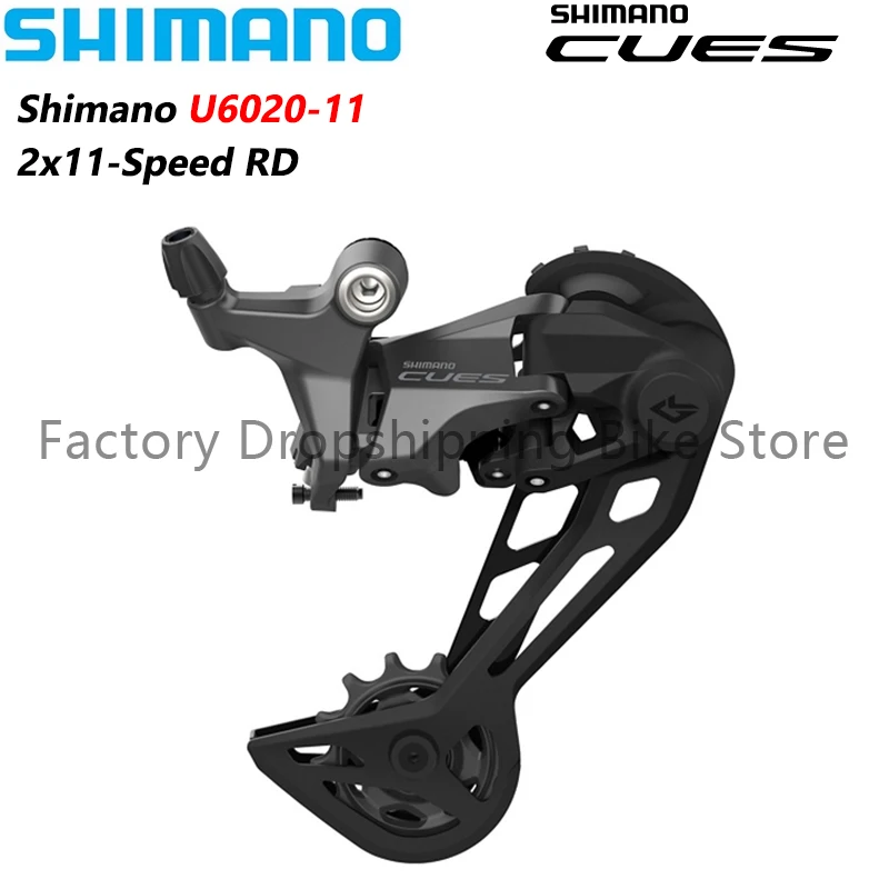 SHIMANO CUES U6000 2X11 Speed Derailleur Groupset 170mm 40-26T Crankset LG400 11-45T Cassette LG500 Chain Original Parts