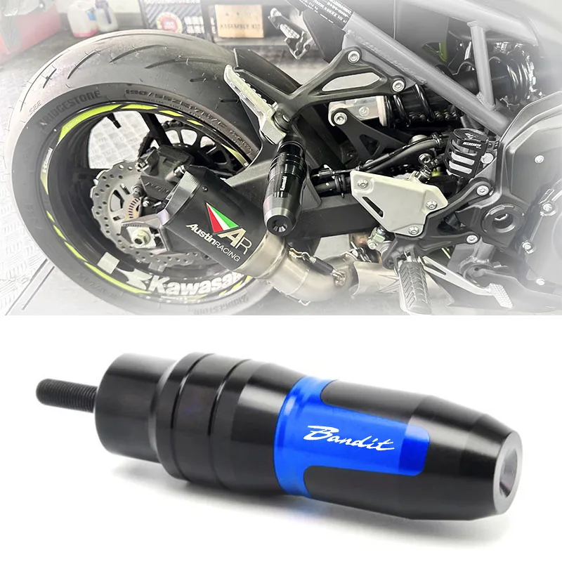 

FOR Bandit GSF600 GSF650 GSF1200 GSF1250 GSF 600 650 1200 1250 Bandit Exhaust Frame Sliders Crash Pads Falling Protector