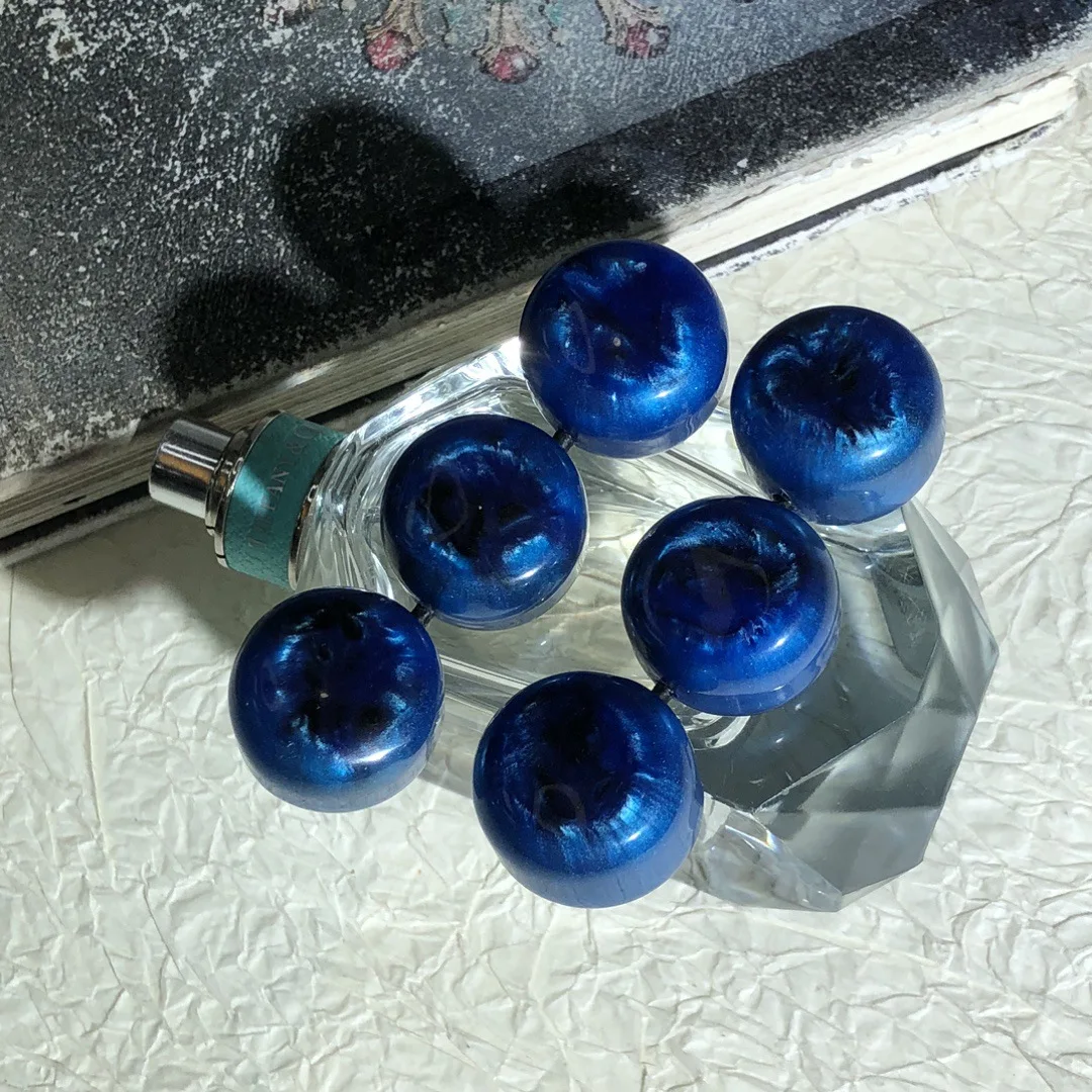 

Винтажные серьги-клипсы из акрила с эффектом радужного перелива, окрашенные вручную, для женщин и девушек, оптом.