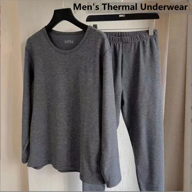 Men's Thermal Underwear For Men Long Johns Thermo Two Piece Sets Comfortable Winter Keep Warm in Cold Weather Size XL to 3XL