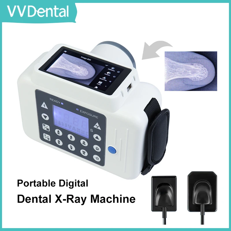

VV Dental Portable Digital Dental X Ray Machine+Digital Camera Kit Radiovisograph Image Digital Camera RVG Sensor Intraoral Set