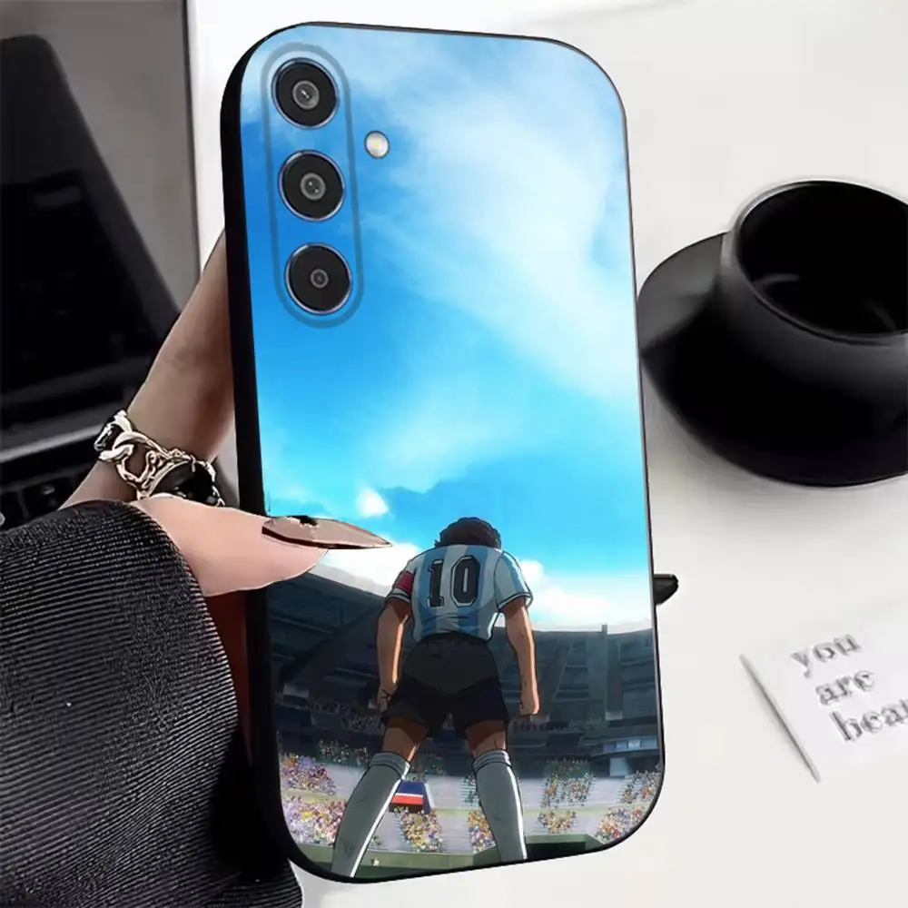 Cool C-Captain Tsubasa Phone Case For Samsung Galaxy  A22 A21 Ultra  A70  A71 A73 A72 Black Back Cover