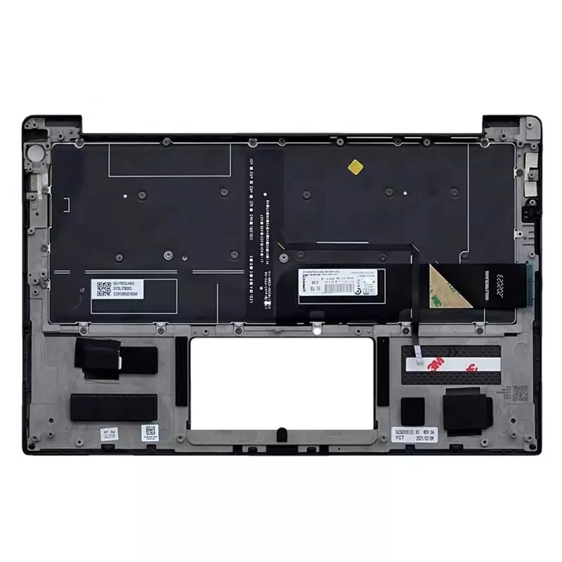 f  Upper Case Palmrest Cover Backlight Keyboard For Dell XPS 13 9370 9380 7390 9305