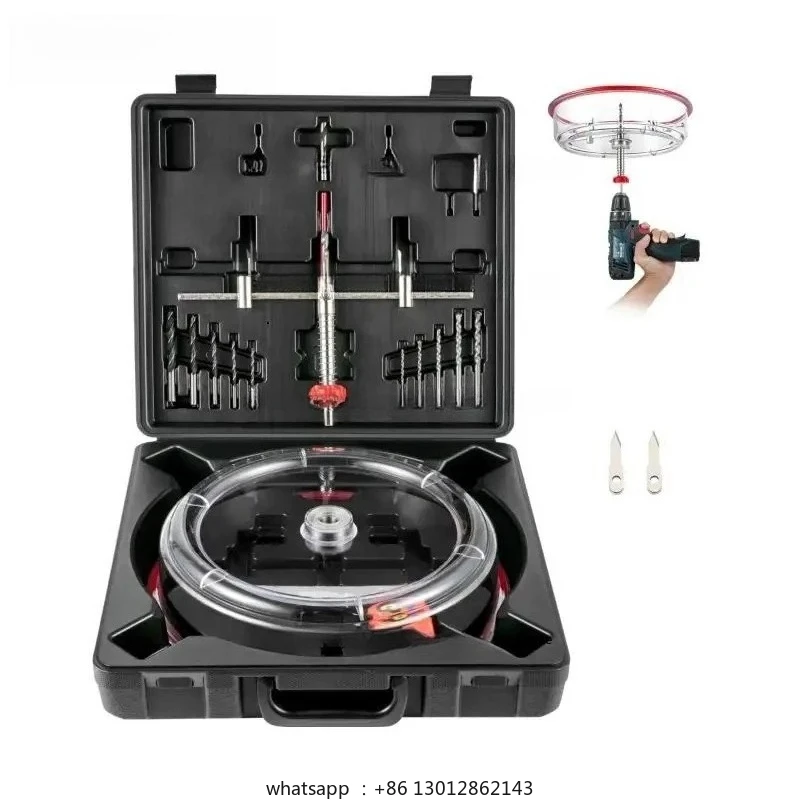 

40-200 мм40-300 ммРегулируемая стальная кольцевая пила, набор фрез с защитным отверстием, сверло, инструмент «сделай сам» для шипона Sheetrock