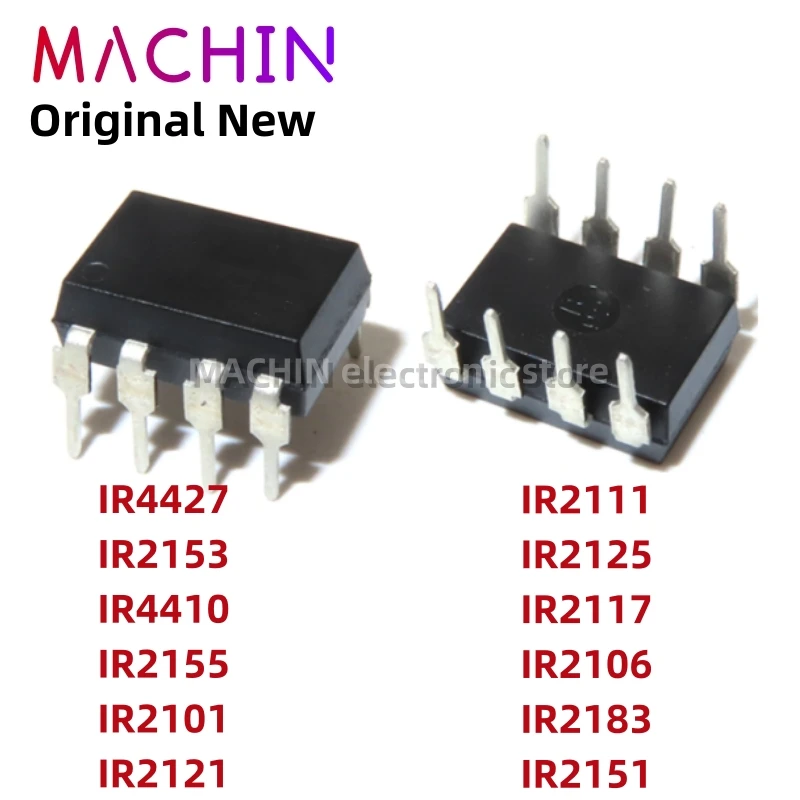 1pcs IR4427 IR2153 IR4410 IR2155 IR2101 IR2121 DIP8 IR2111 IR2125 IR2117 IR2106 IR2183 IR2151 DIP-8 Nuevo IC Original