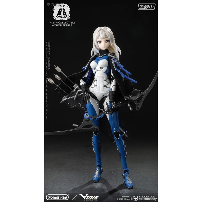 Spot Supply Romankey Originele Romankey X VTOYS Serie MUSE Action Figure Assembly Model Toys Collectible Model Cadeaus voor jongens