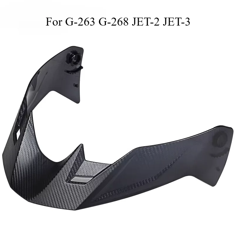 For GSB Helmet Brim G-263 G-268 JET-2 JET-3 Universal Detachable Brim, Motorcycle Helmet Accessories