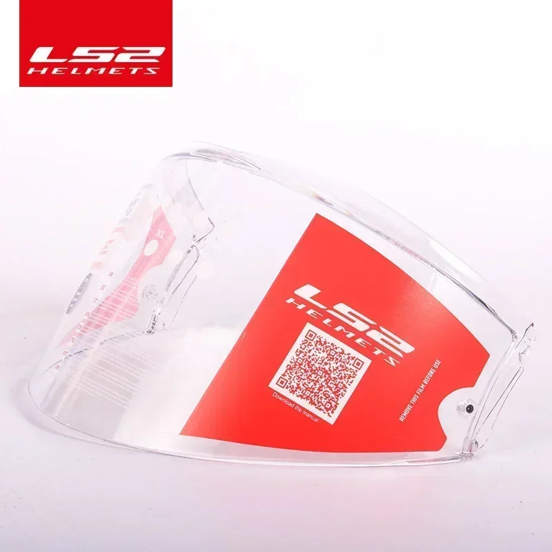 Original LS2 FF399 Uncovered Helmet Back Flip Special Lens HD Transparent Lens Color Lens Sunshade Face Visors