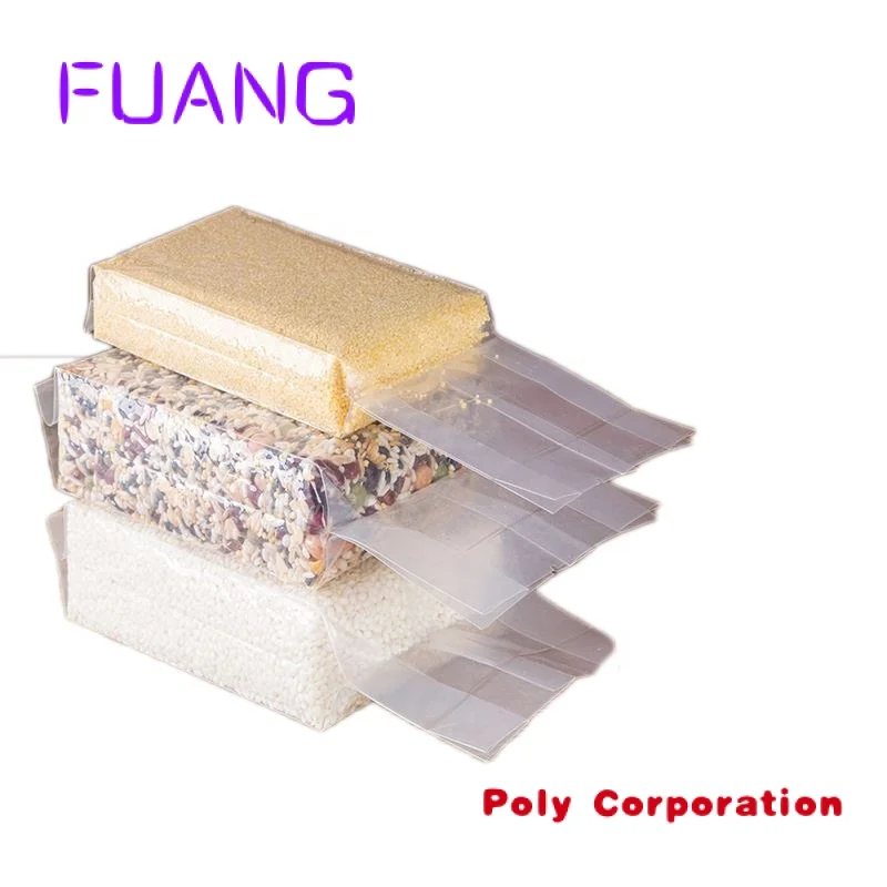 Transparante Pa/Pe Rijstzak Vacuüm Rijstbaksteenzak Verpakkingszakje Rijstvacuümverpakking