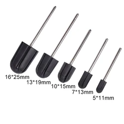 TP-Broca De Borracha Profissional, Acessório Tampa De Lixamento, Elétrica Nail Burr, Ferramentas De Arte De Manicure e Pedicure, 5pcs
