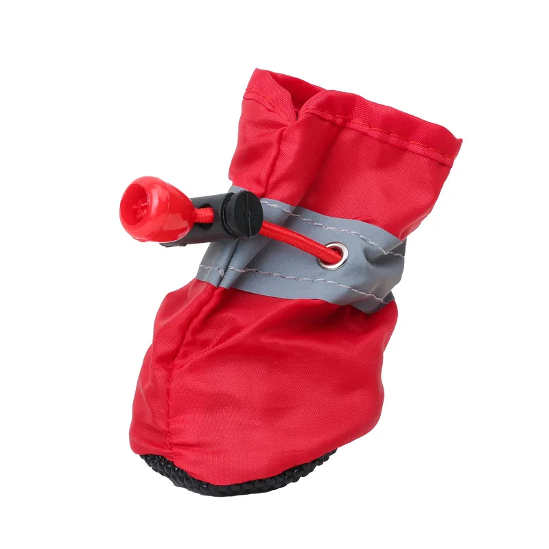 รองเท้าบูทสุนัขกันลื่นสะท้อนแสง, ผ้าคลุมเท้าแบบนุ่มกันน้ํา Oxford, สุนัขขนาดกลางขนาดเล็กที่เหมาะสม