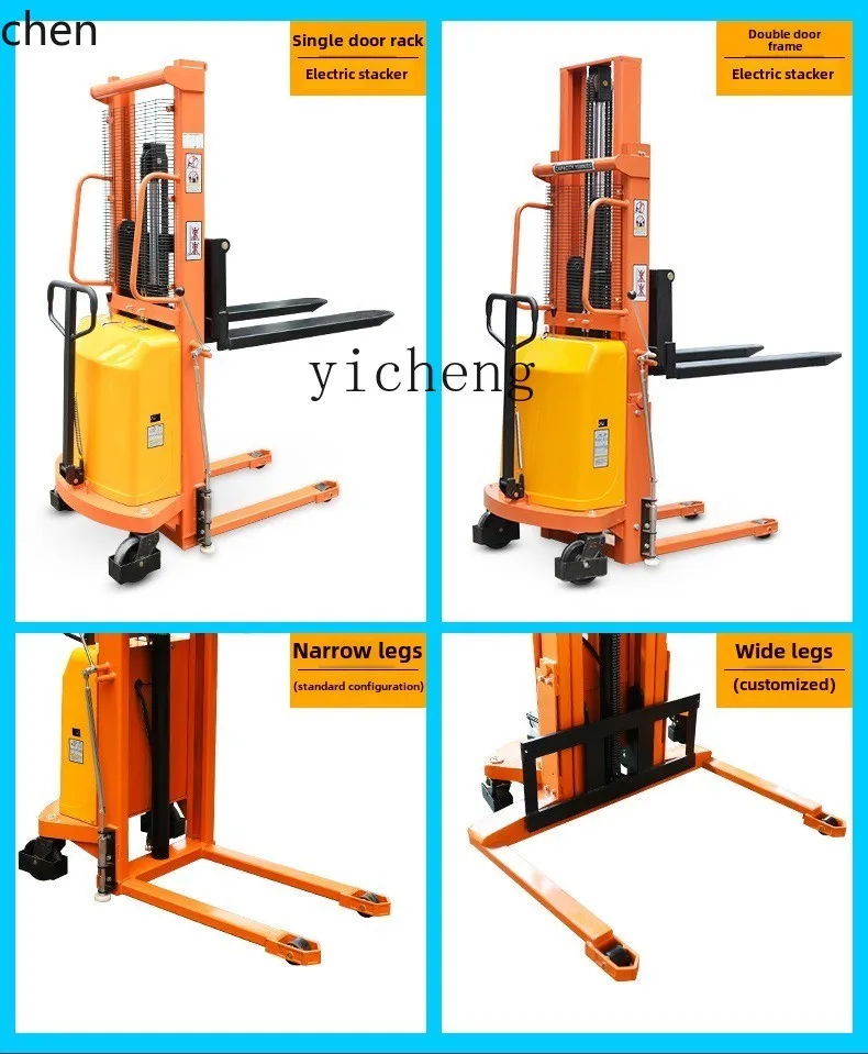 HXL semi-elektrische stapelaar vorkheftruck liftwagen hydraulische vrachtwagen lift aanhanger