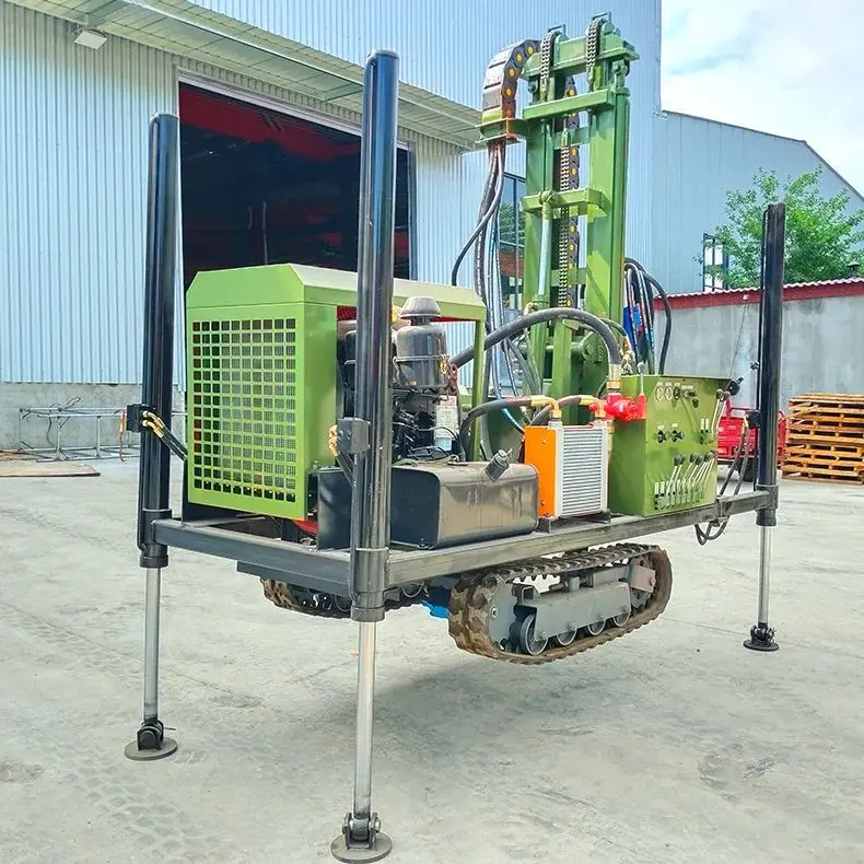 

Customized 200m Water Well Drilling Rig Wheel Crawler Diesel Hydraulic Portable Drilling Equipment