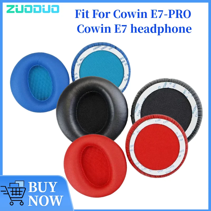 

ZUODUO Replacement Earpads Foam Ear Pads for Cowin E7-PRO For Cowin E7 Headphones Earmuff Earphone Sleeve Headset