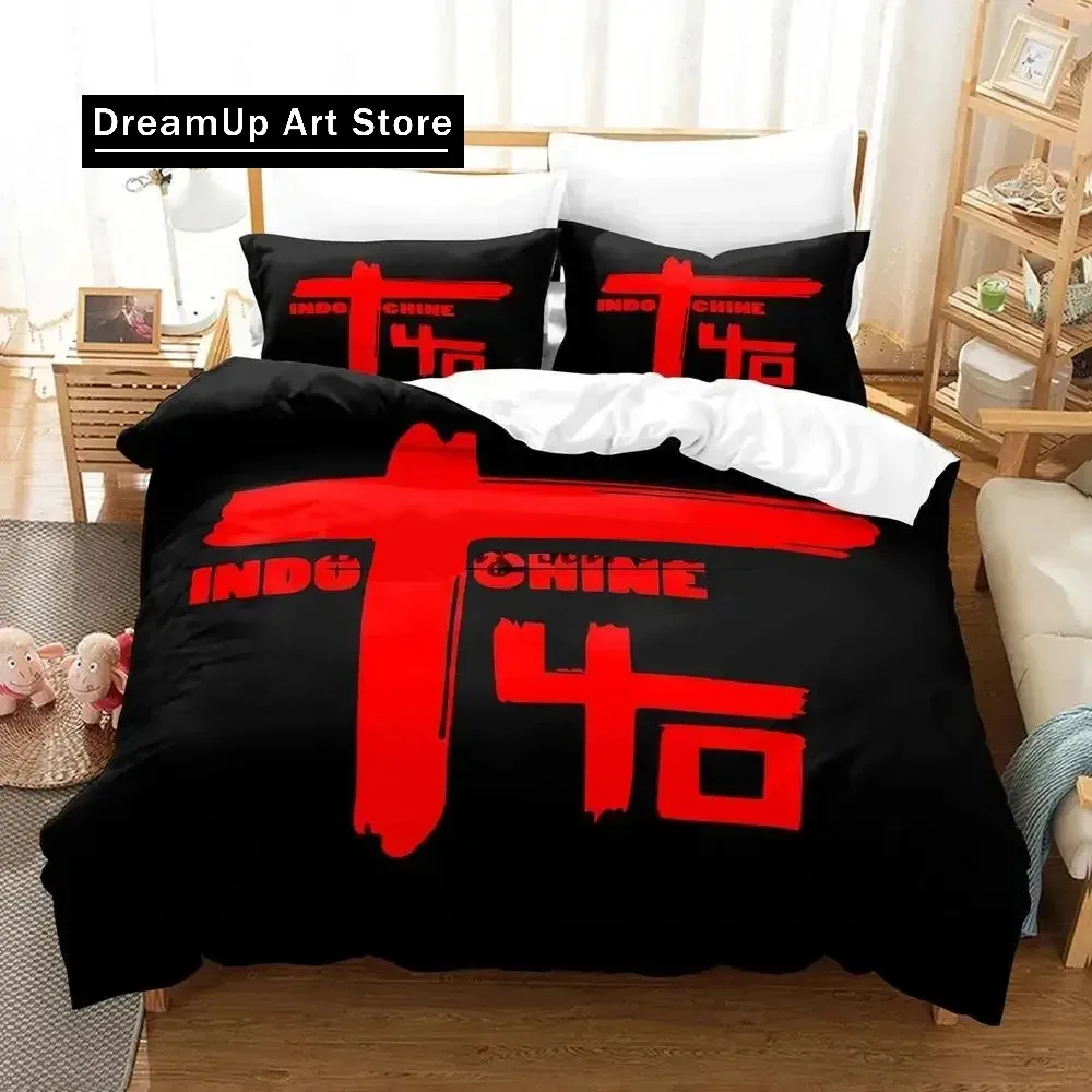 Rock Indochine Bedding Set Boys Girls Twin Queen Size Duvet Cover Pillowcase Bed Kids Adult Fashion Home Textileextile