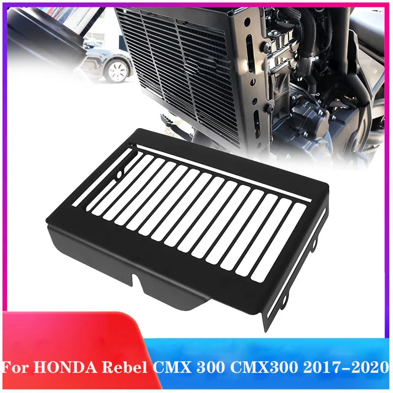 

Motorcycle Radiator Cooler Grille Protection Guard Cover For Honda Rebel CMX 300 500 2017-2020 2021 Rebel CMX300 CMX500