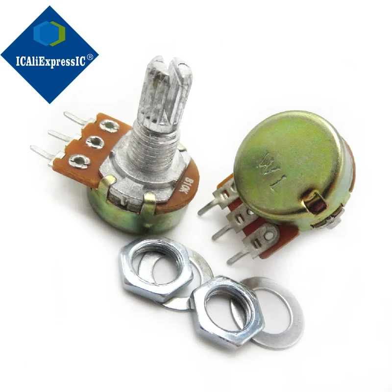 5piece 3 feet|WH148 B10K single potentiometer 15MM