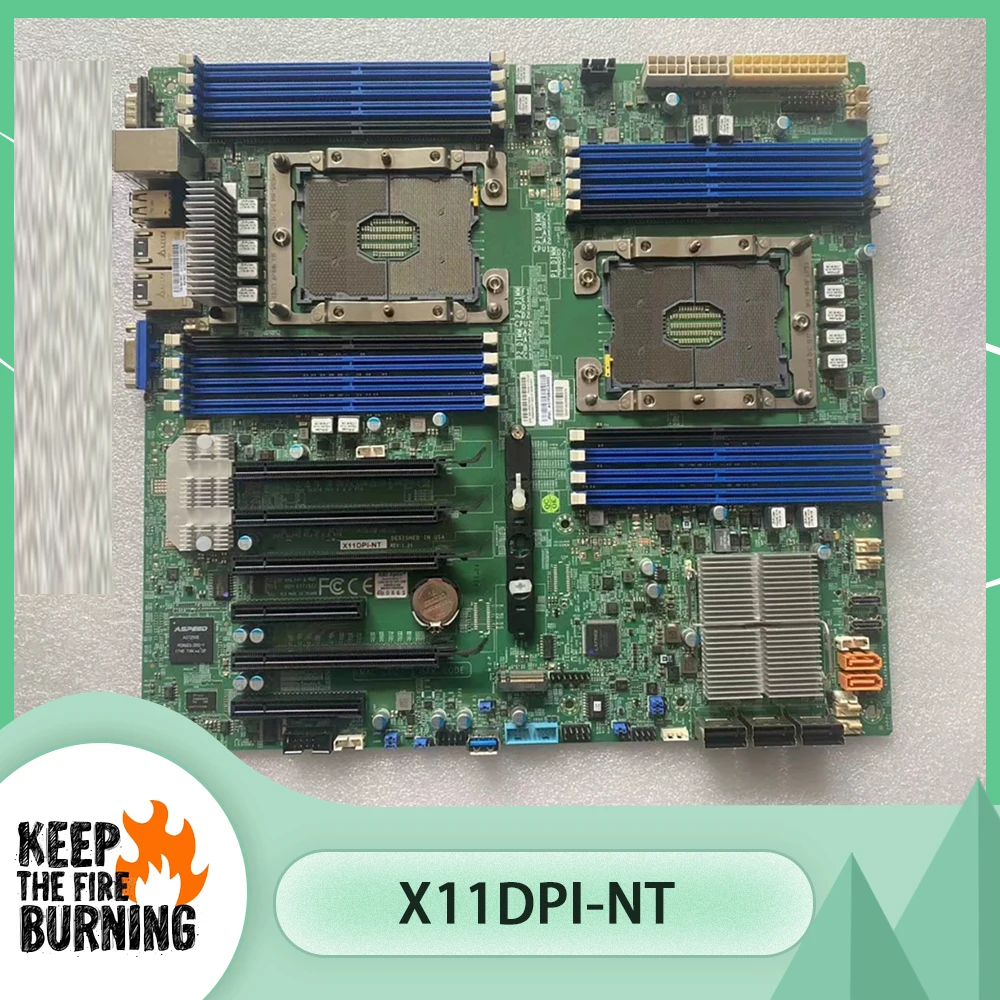 

For Supermicro Motherboard DDR4 LGA-3647 Xeon Scalable Processors X11DPi-NT