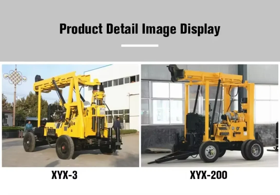 Professional Factory Portable 300m Hydraulic Widely Used Water Core Well Drilling Rig Hydraulic Well Core Drilling Rig Machines