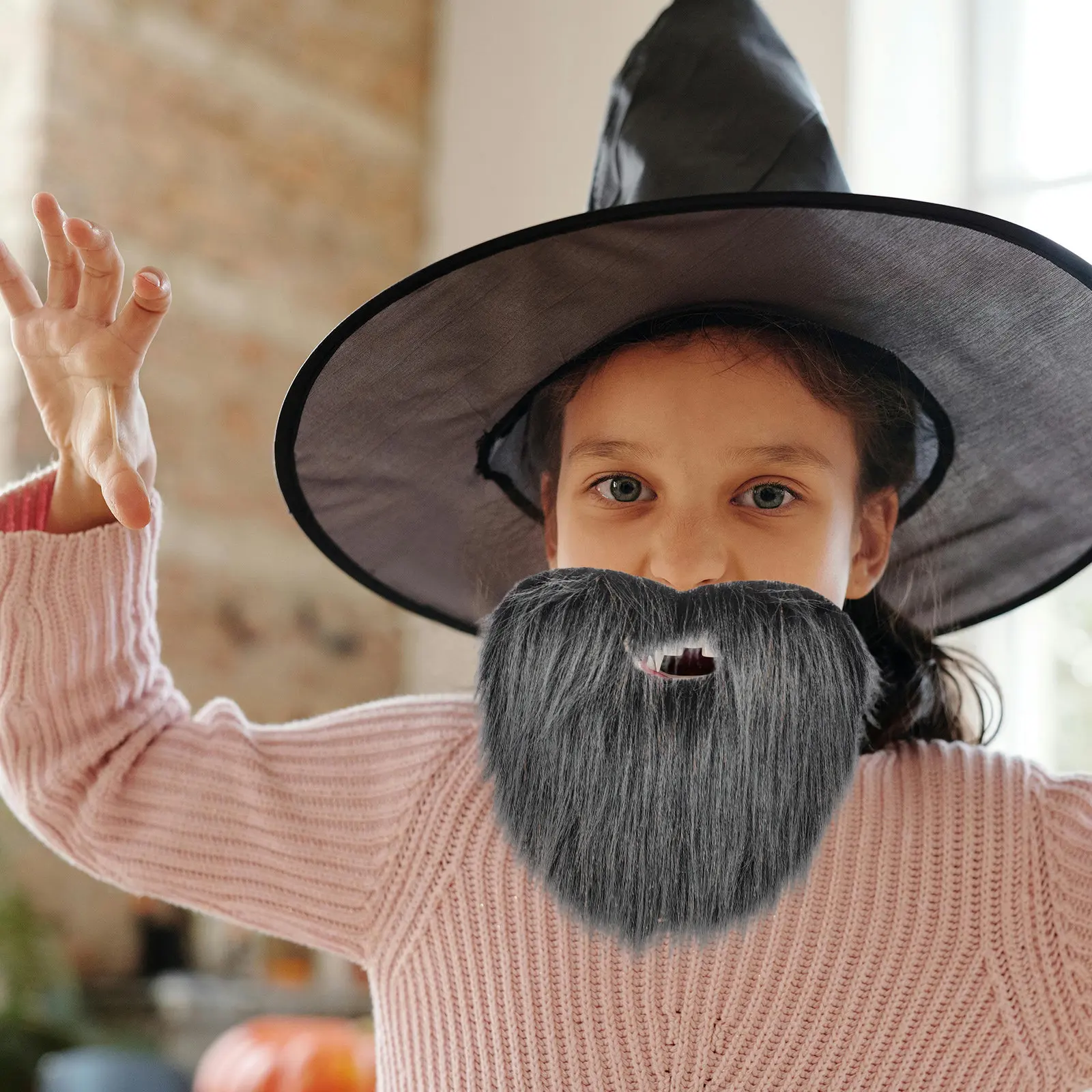 Bigode e barba falsos realista - Easy Cosplay Prop avaliação e preço