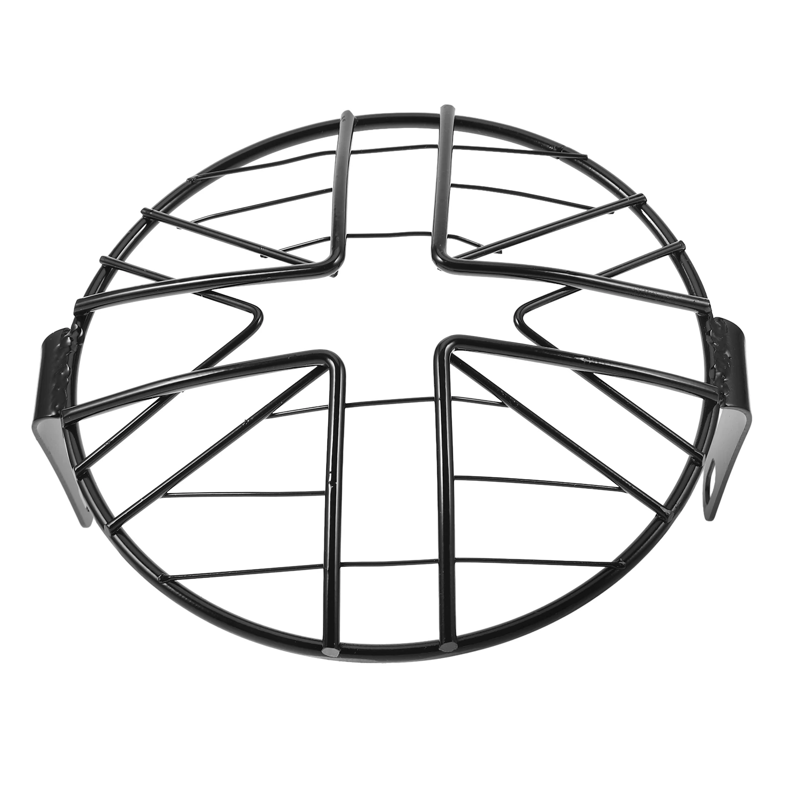 

Universal Retro Motorcycle Headlight Mesh Grill Guard Metal Wire Protector For Cafe Racer Side Mount Lamp Durable Weather