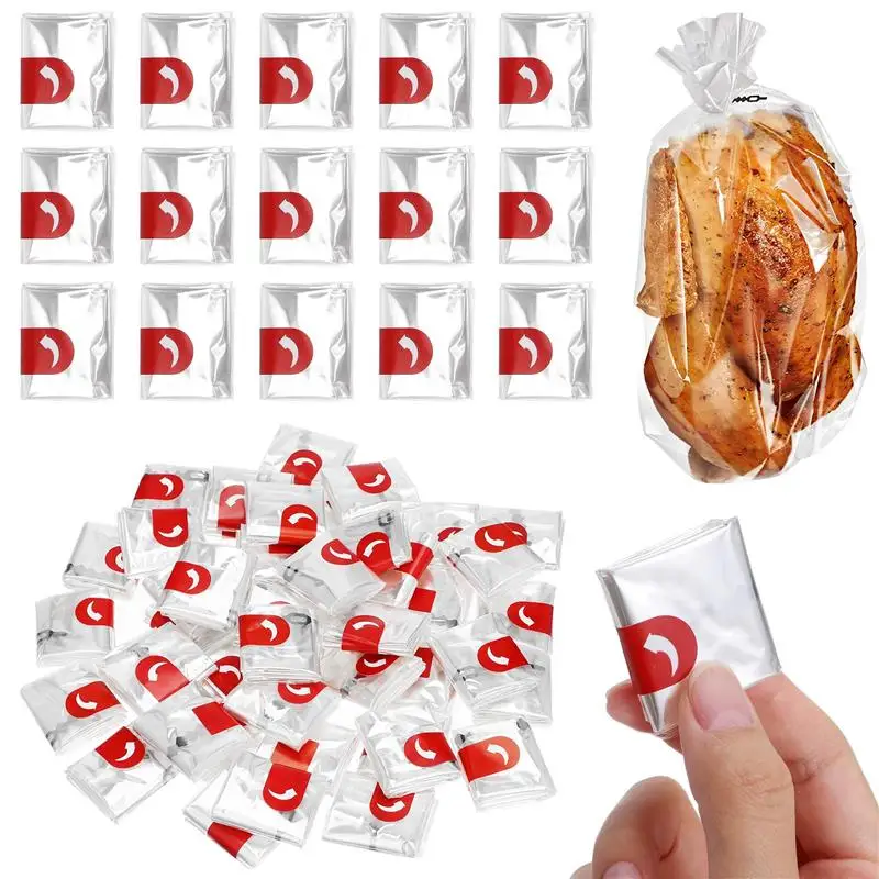 50Pcs Kitchen Roast Bags Microwave Oven Bag Toast Bag High Temperature Cook Bags Oasting Turkey Bag For Cooking Oven Bags
