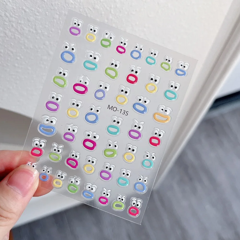 1sheet Yourself with Self-Adhesive Jelly Nail Art Stickers DIY Nail Salons Made Easy