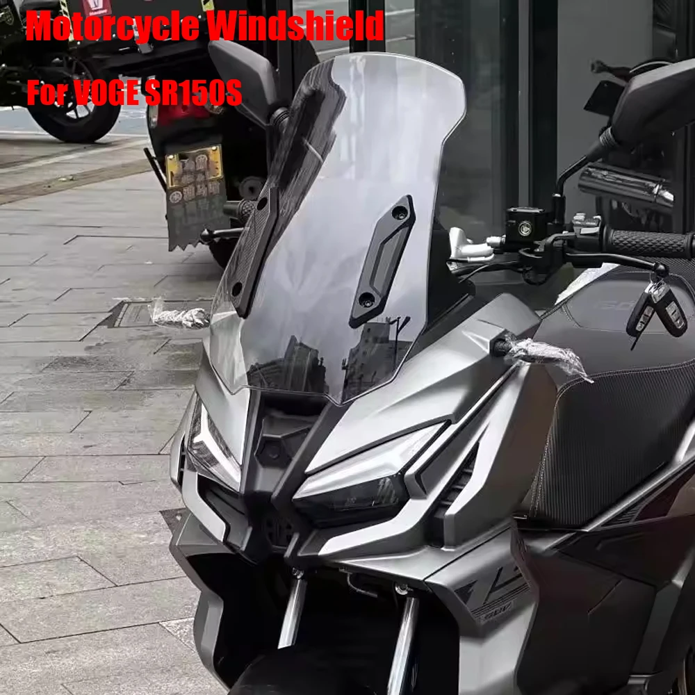 Per VOGE SR1 125 ADV Voge sr150 SR 1 ADV Moto Parabrezza Innalzato Parabrezza Accessori SR150S Parabrezza Modifica