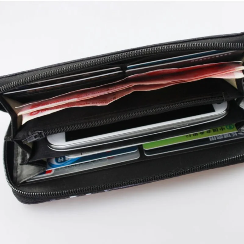 Portefeuilles multicouches en cuir PU Fortnite, dessin animé, Long portefeuille Cosplay, porte-monnaie de jeu, fermeture éclair Kawaii, pince à billets, cadeau d'anniversaire