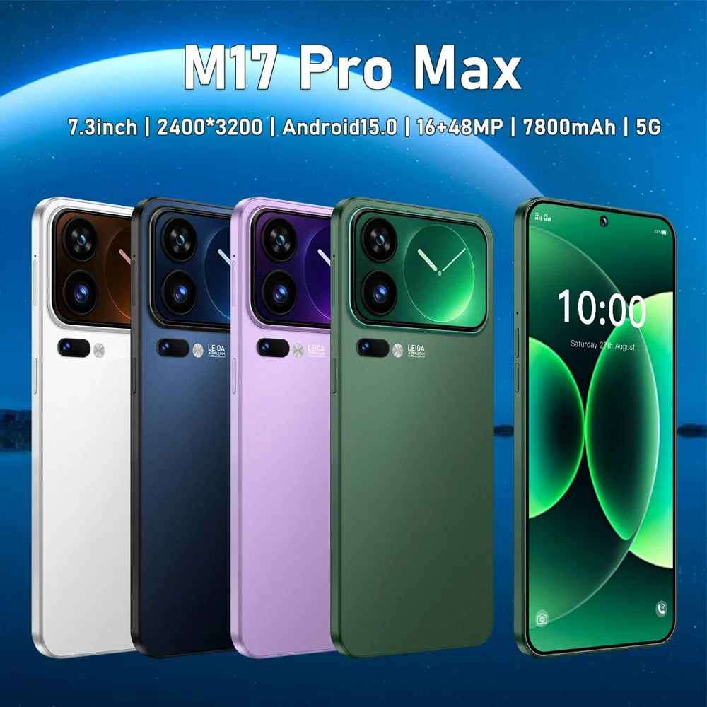 Smartphone K-Touch M17 Pro Max 5G — Écran 7.3" · 48MP · 7800mAh Sc3954df7d622447b9e8aad6037edd93d9