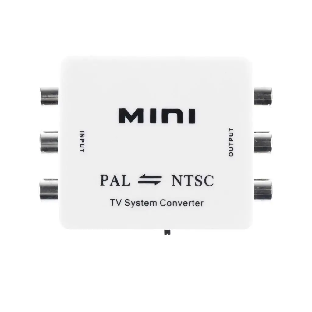 Mini TV System PAL/NTSC Convert Composite Connection PAL NTSC Video Adapter