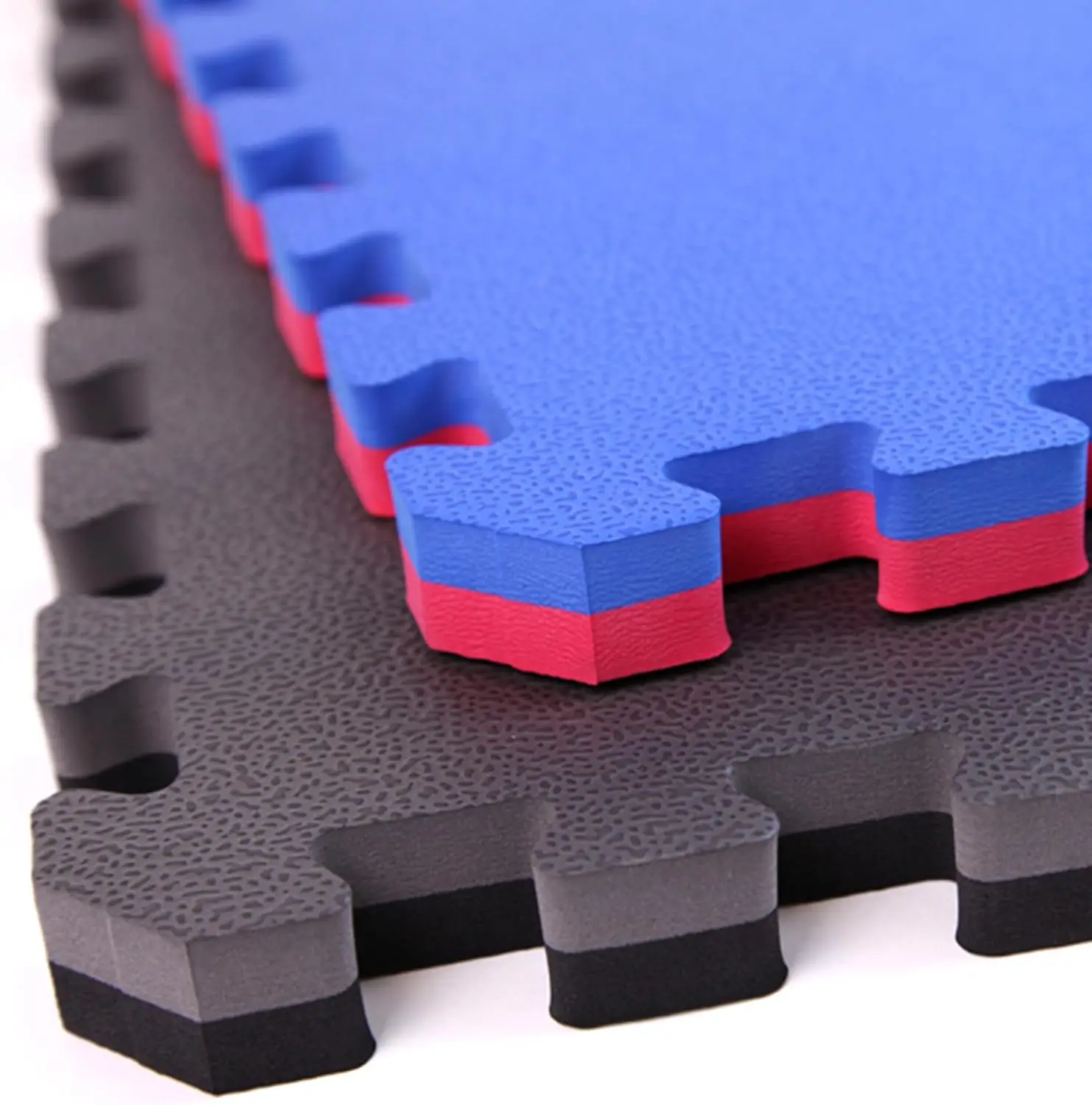 Плитка FlooringInc толщиной 1 дюйм, двусторонняя блокирующая плитка размером 3 x 3 или 2 x 2 дюйма, идеальный коврик для йоги, гимнастический коврик, коврик для тренировок для