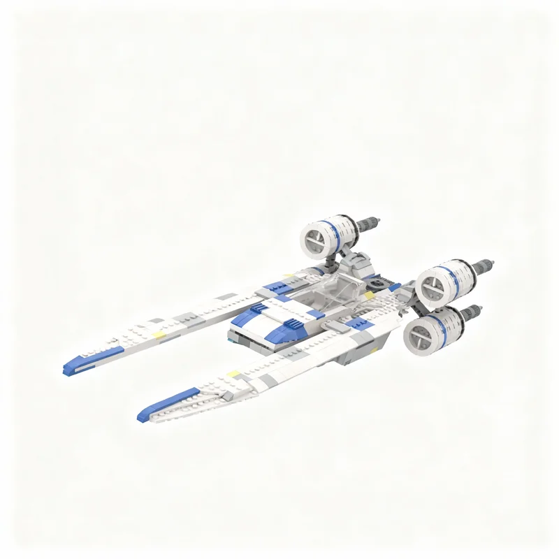 1043pcs MOC Custom Rebel U Wing Star Battle Model Building Blocks Construction Kids DIY Creative Assemble Christmas Gifts Toys