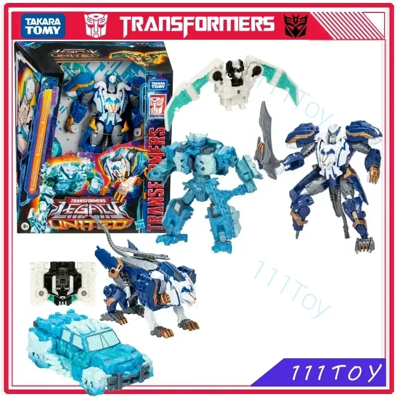 

In Stock Transformers Toy Legacy United Thundertron Nightstrike Calcitron Anime Figures Robot Toys Action Figure Gifts Hobbies