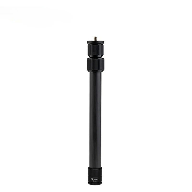 

P-2A Carbon Fiber Retractable Photography Tripod Center Axis Extension Rod 22 Pipe Diameter 1/4 Interface