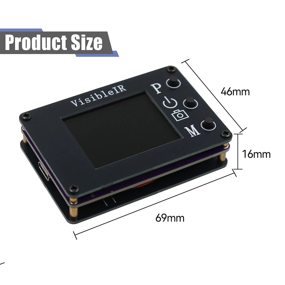 VisibleIR B18 portable visible light thermal imager 32x24 for fusion technology simple operation for DIY and inspections