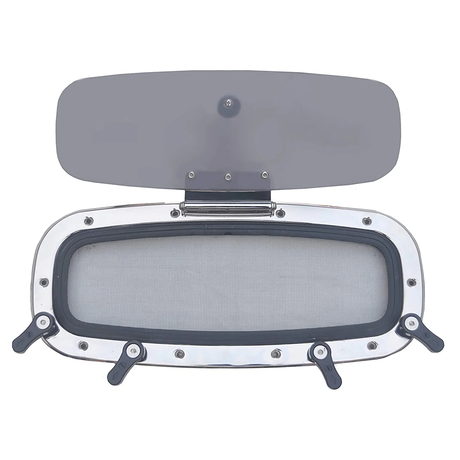 

Boat Porthole/Portlight Hatch/Window- Stainless Steel Rectangular Opening for Boat/Yacht/Nautical/RV