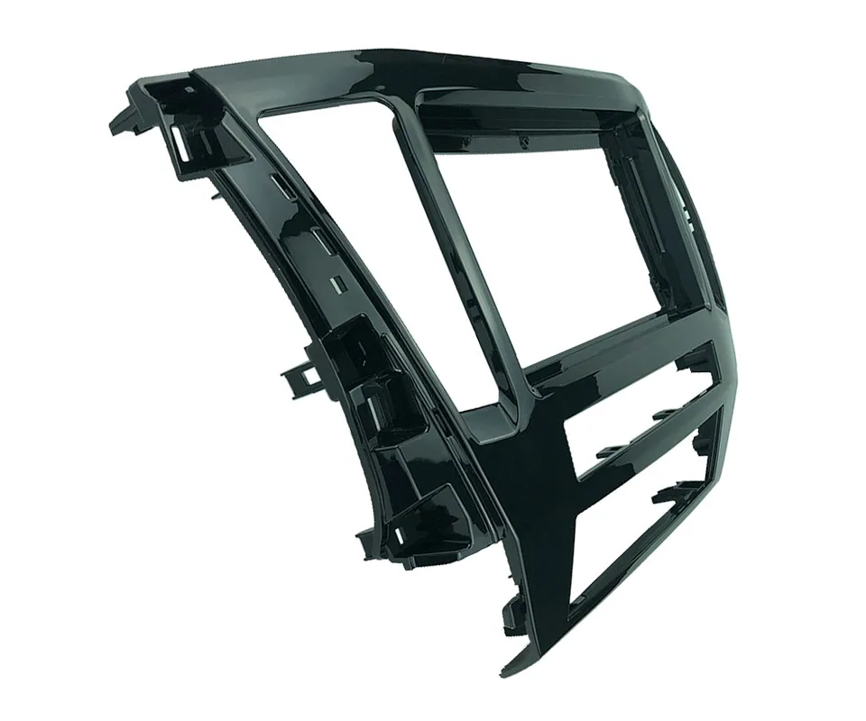 9inch car radio frame for Mitsubishi Pajero sport 2016-2020 car panel Dashboard Frame Installation dvd gps mp5 view 2