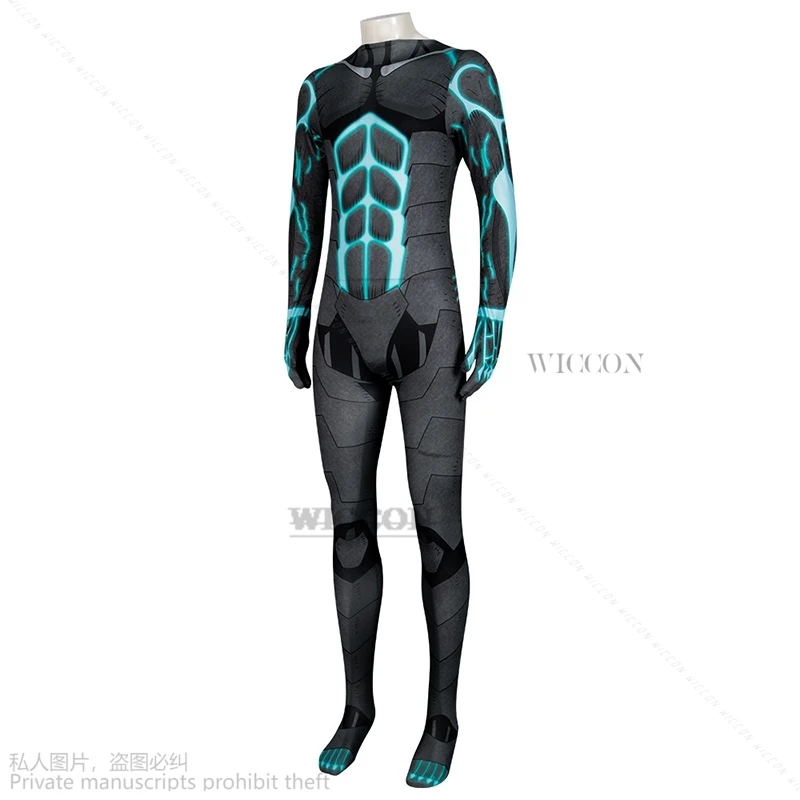 كوسبلاي أنمي كايجو رقم. 8 كوس كافكا هيبينو أزياء تنكرية حللا رجل الزي هالوين لعب الأدوار أزياء حفلة كوس Kaiju N