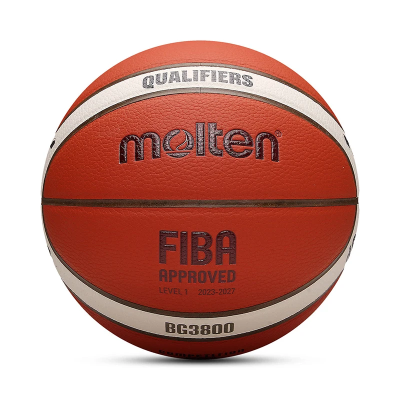 Balones de Baloncesto Originales Molten 2027, Tamaño 7/6/5, Material PU, para Juegos en Interiores y Exteriores, Entrenamiento, Hombres y Mujeres, Baloncesto