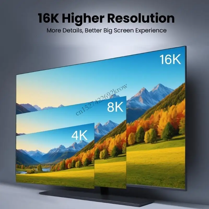 R9CB DisplayPort à DisplayPort 2.1 Adaptateur To Female Connector Support 16K