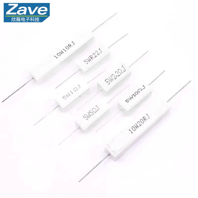 10Pcs 5W/10W 5% Cem…